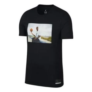 Air Jordan Retro 13 He Got Game T-Shirt 'Black' AT0524-010