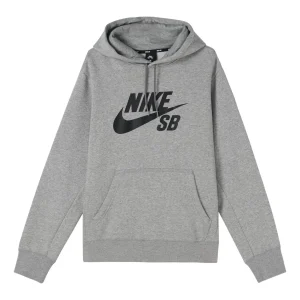 Nike Skateboard Series Athleisure Casual Sports Pullover Gray AJ9734-063