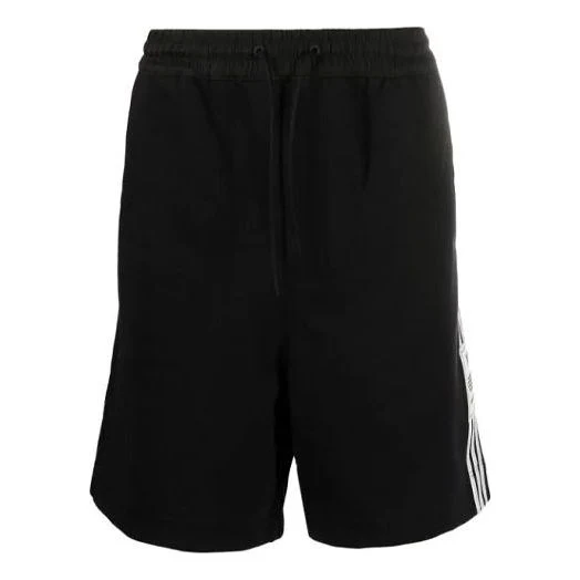 adidas Y-3 3-Stripes Terry Shorts 'Black ' H16336