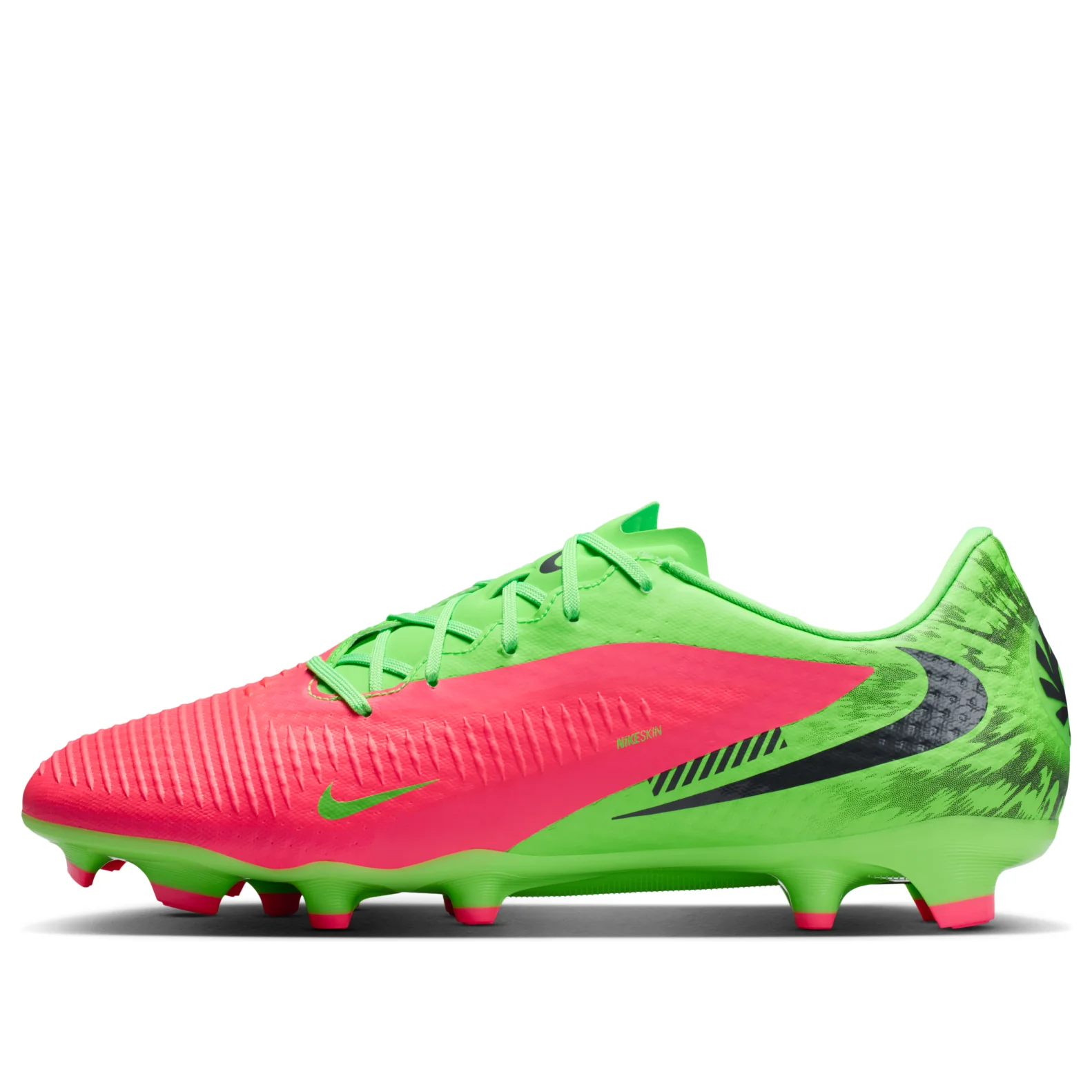 Nike x Erling Haaland Phantom 6 Low Academy FG/MG 'Hot Punch Green Strike' HQ2314-603
