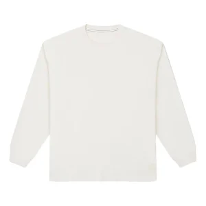Converse Gold Standard Embroidered Logo Long Sleeves T-Shirt Asia Sizing 'White' 10026898-A01