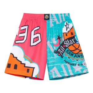 Mitchell & Ness NBA x Jumbotron 3.0 Shorts 'All Star 1996' PSHR4984-ASG96PPPMTWH