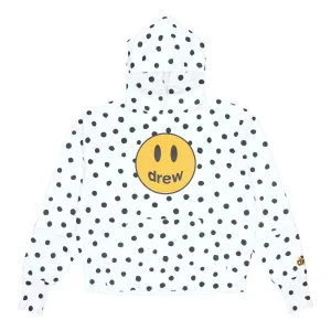 Drew House Mascot Deconstructed Hoodie 'White Black' DR-SS21-2