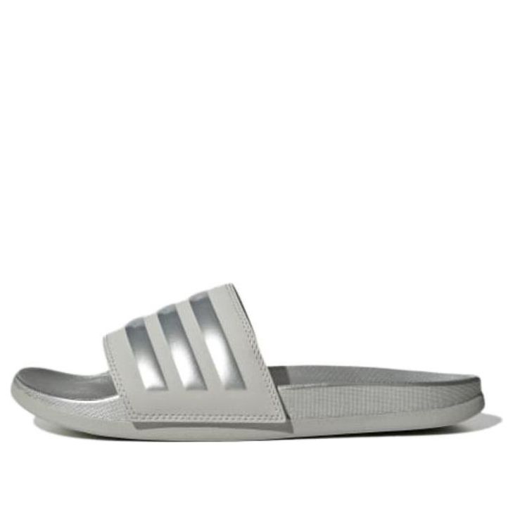 (WMNS) adidas Adilette Comfort Slide 'Grey Silver Metallic' H03619