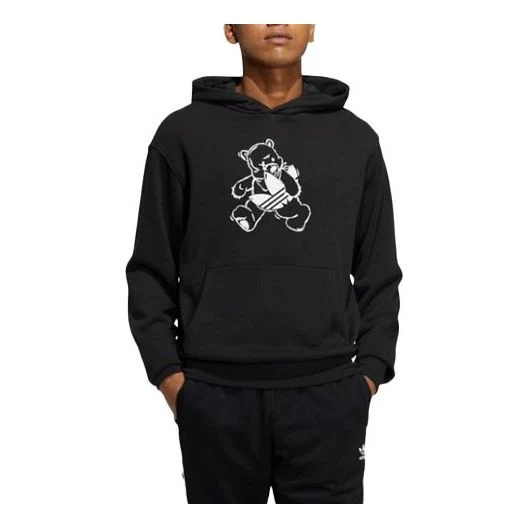 adidas originals Bear Logo Sports Black HL4103