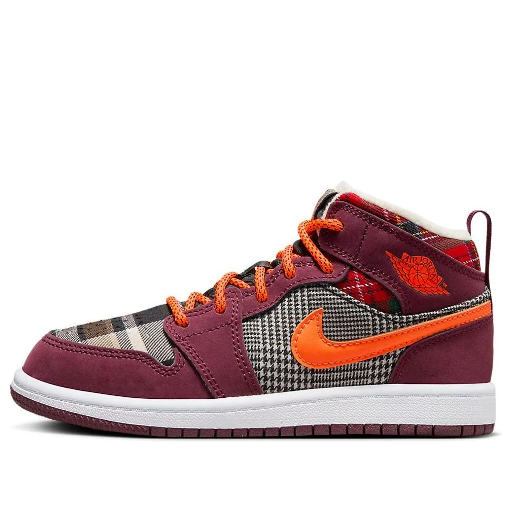 (PS) Air Jordan 1 Mid SE 'Plaid' FD5461-608