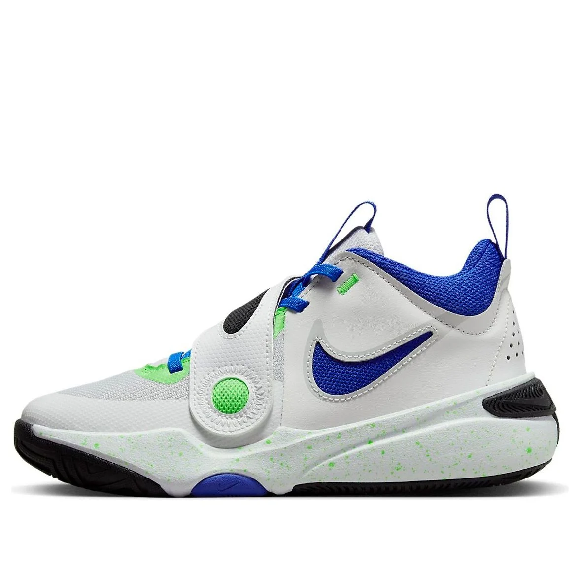 (GS) Nike Team Hustle D11 'Green Strike Racer Blue' DV8996-101