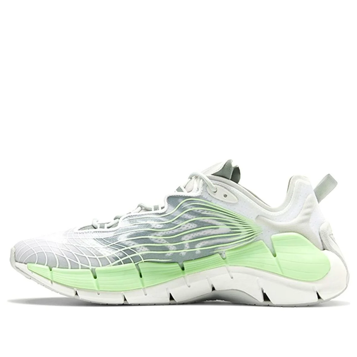 Reebok Zig Kinetica 2 'Pure Grey Neon Mint' FY7744