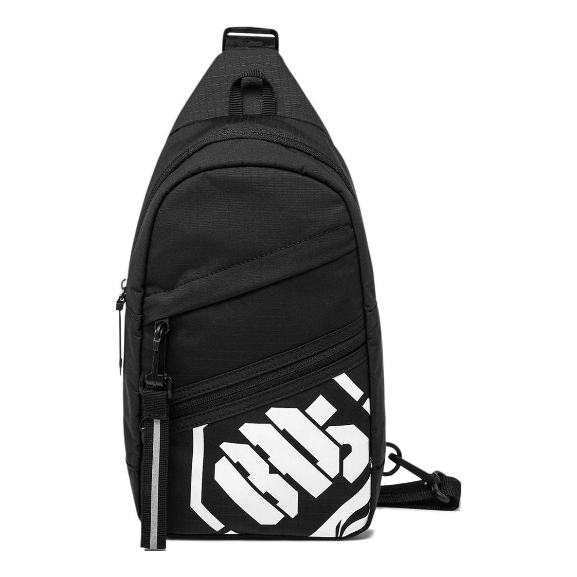 Li-Ning BadFive Chest Bag 'Black White' ABDT195-1