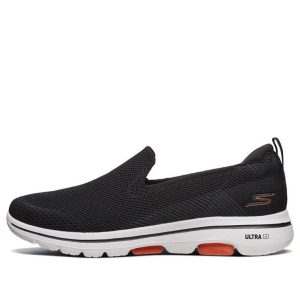 Skechers Go Walk 5 Low-Top Loafers Black/White 55500-BLK
