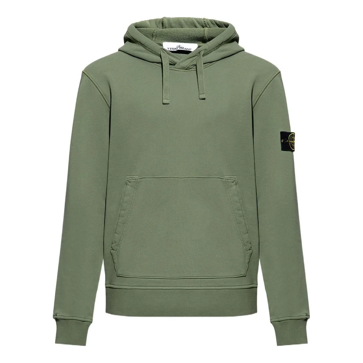 STONE ISLAND Compass Motif Detail Hoodie 'Sage' 101564151-V0055