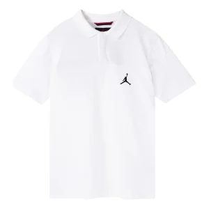Air Jordan Jumpman Sports Short Sleeve Polo Shirt 'White' CJ4705-100