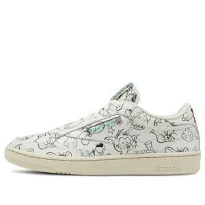Reebok x Tom & Jerry Club C 'Sketch' FX4011