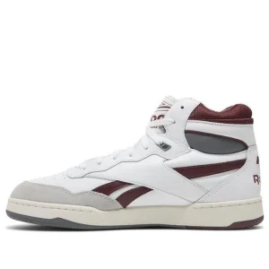 Reebok BB 4000 II Mid 'White Classic Maroon' 100033844