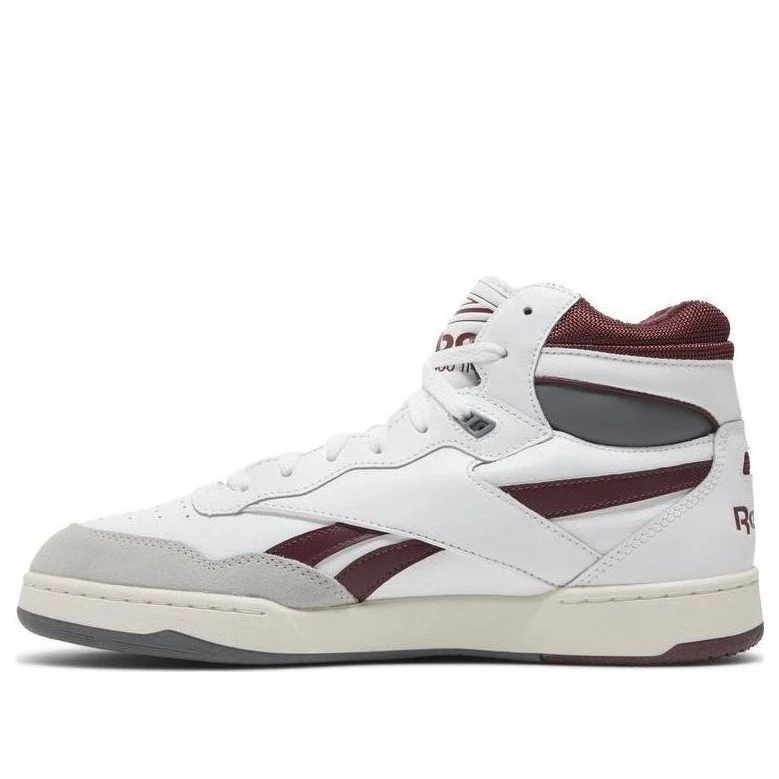 Reebok BB 4000 II Mid 'White Classic Maroon' 100033844