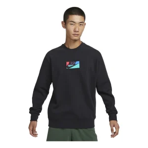 Nike Sportswear Club Fleece Crew Sweatshirt 'Black' FB8436-010
