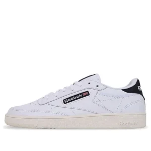 (WMNS) Reebok Club C Skate shoes 'White Black' CM9163