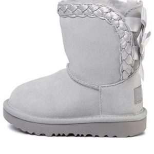 (PS) UGG Classic Short II Snow Boots Gray 1103617T-GRV