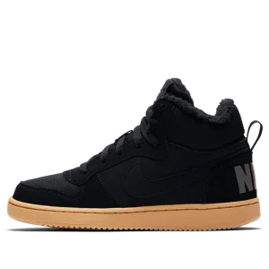 (GS) Nike Court Borought Mid Winter 'Black Gum' AA3458-002