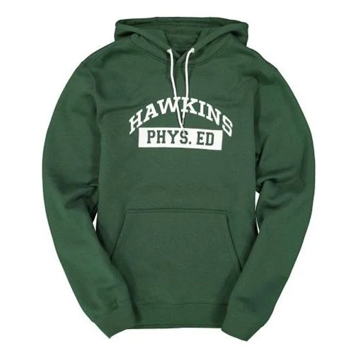 Nike x Stranger Things Hoodie Crossover US Edition 'Green' CQ3655-323
