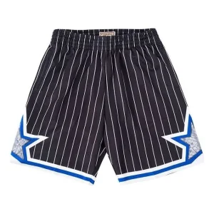 Mitchell & Ness 75th Anniversary NBA Swingman Shorts Orlando Magic 'Black Blue' SMSH1200-OMA94PPPBLCK