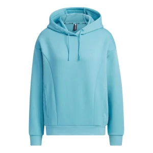 (WMNS) adidas Neo Solid Color Hoodie 'Teal' IK3425