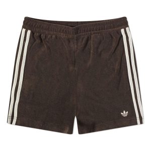 adidas x Wales Bonner Towel Short 'Dark Brown' IB3250