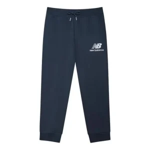 New Balance Essentials Stacked Logo Sweatpants Asia Sizing 'Blue' AMP03558-ECL