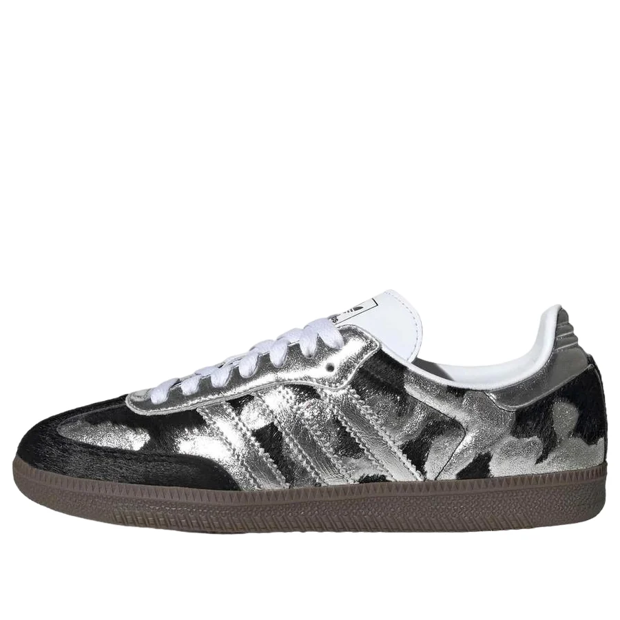 (WMNS) adidas Samba OG 'Pony Hair Black Silver Metallic' KJ2313