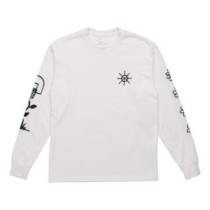 Nike MENS Sports Casual Long Sleeve Crew-neck White DC1286-910