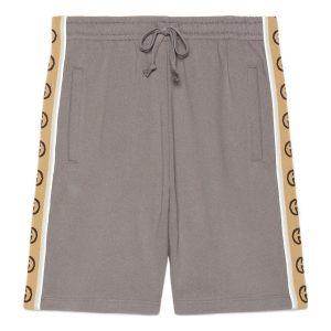 Gucci Cotton jersey shorts 'Grey' 630715-XJBUW-1233