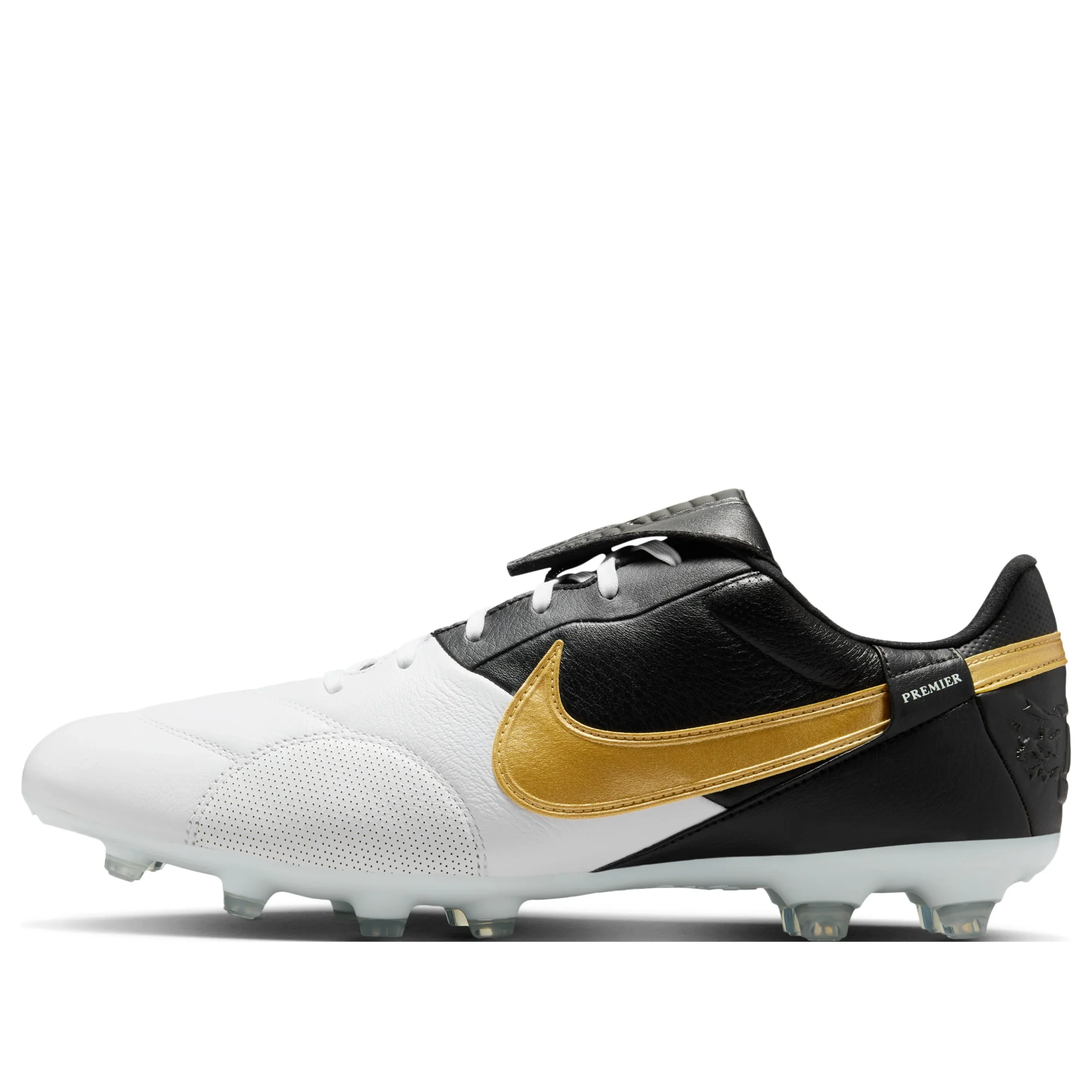 Nike Premier 3 FG Low 'White Black Metallic Gold' HM0265-174