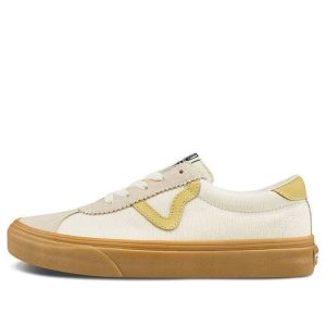 Vans Sport White Retro Low Tops Casual Skateboarding Shoes Unisex White VN0A4BU61IA