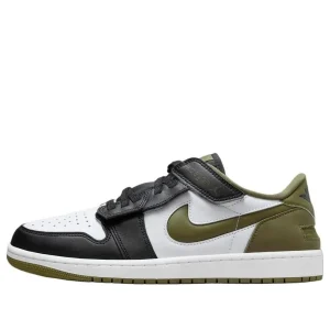 Air Jordan 1 Low EasyOn 'White Black Medium Olive' DM1206-102