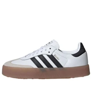 (WMNS) adidas Sambae 'White Black Gum' JL1349