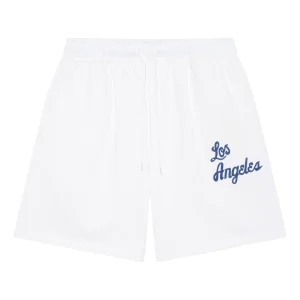 Mitchell & Ness x NBA Los Angeles Lakers Small Logo Shorts 'White' MNJYSSS23114-WHITE