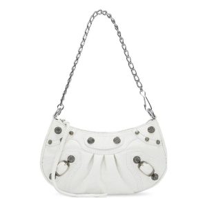 (WMNS) Balenciaga Le CagoleLe Cagole Mini Bag With Chain 'White' 6958141VG9Y9104