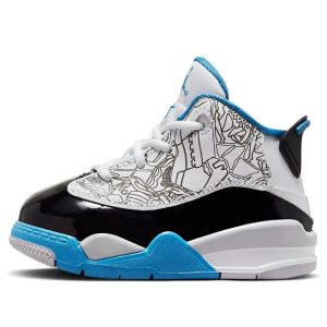 (TD) Air Jordan Dub Zero 'White University Blue' DV1358-114