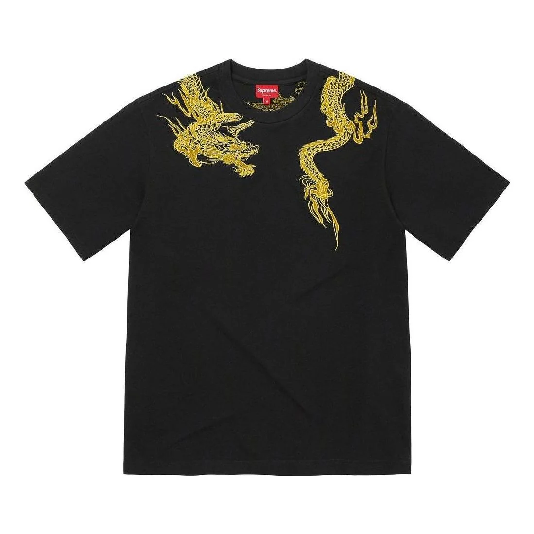 Supreme SS23 Week6 Dragon Wrap T-shirt 'Black' SUP-SS23-126
