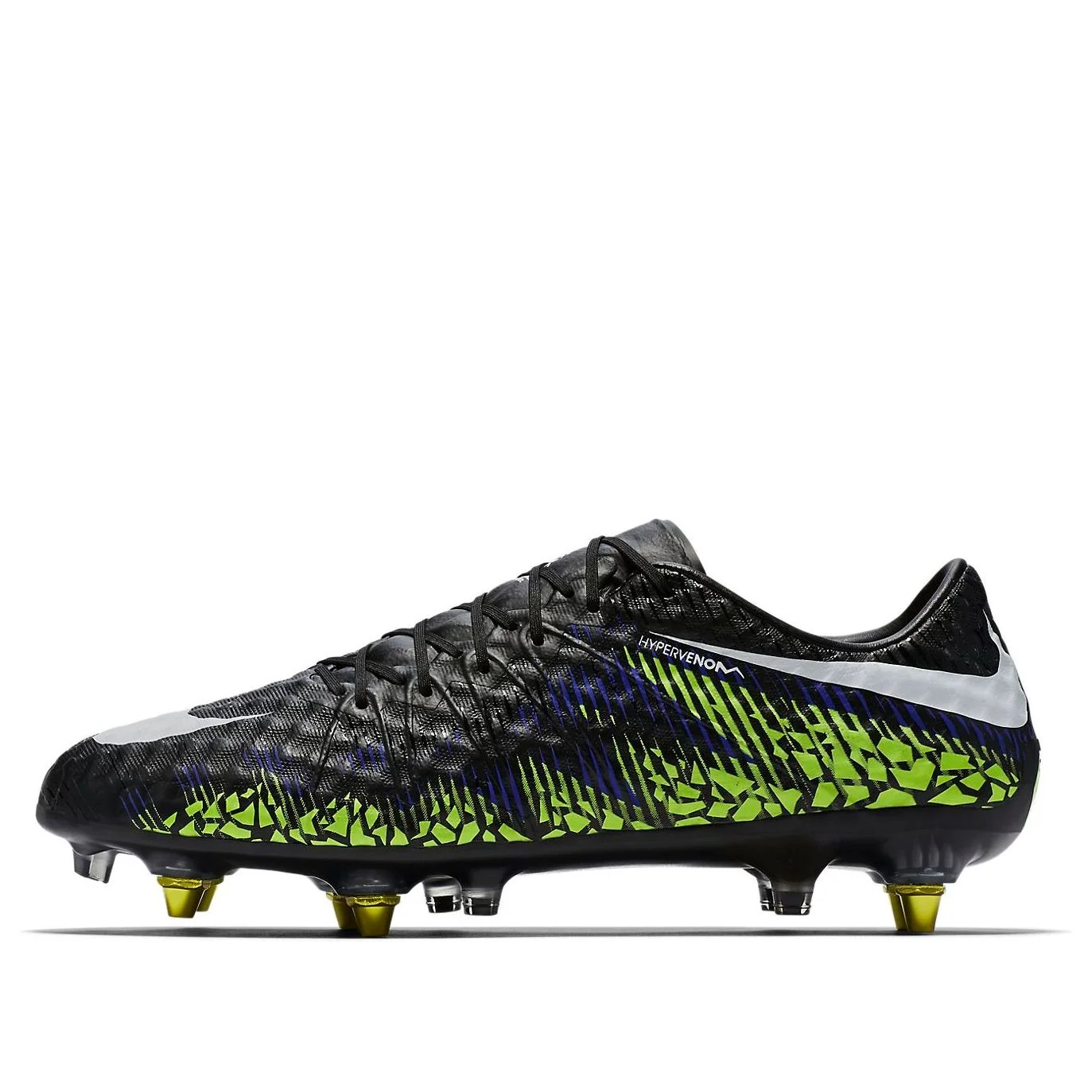Nike Hypervenom Phinish SG Pro AC 'Black Volt' 889255-017