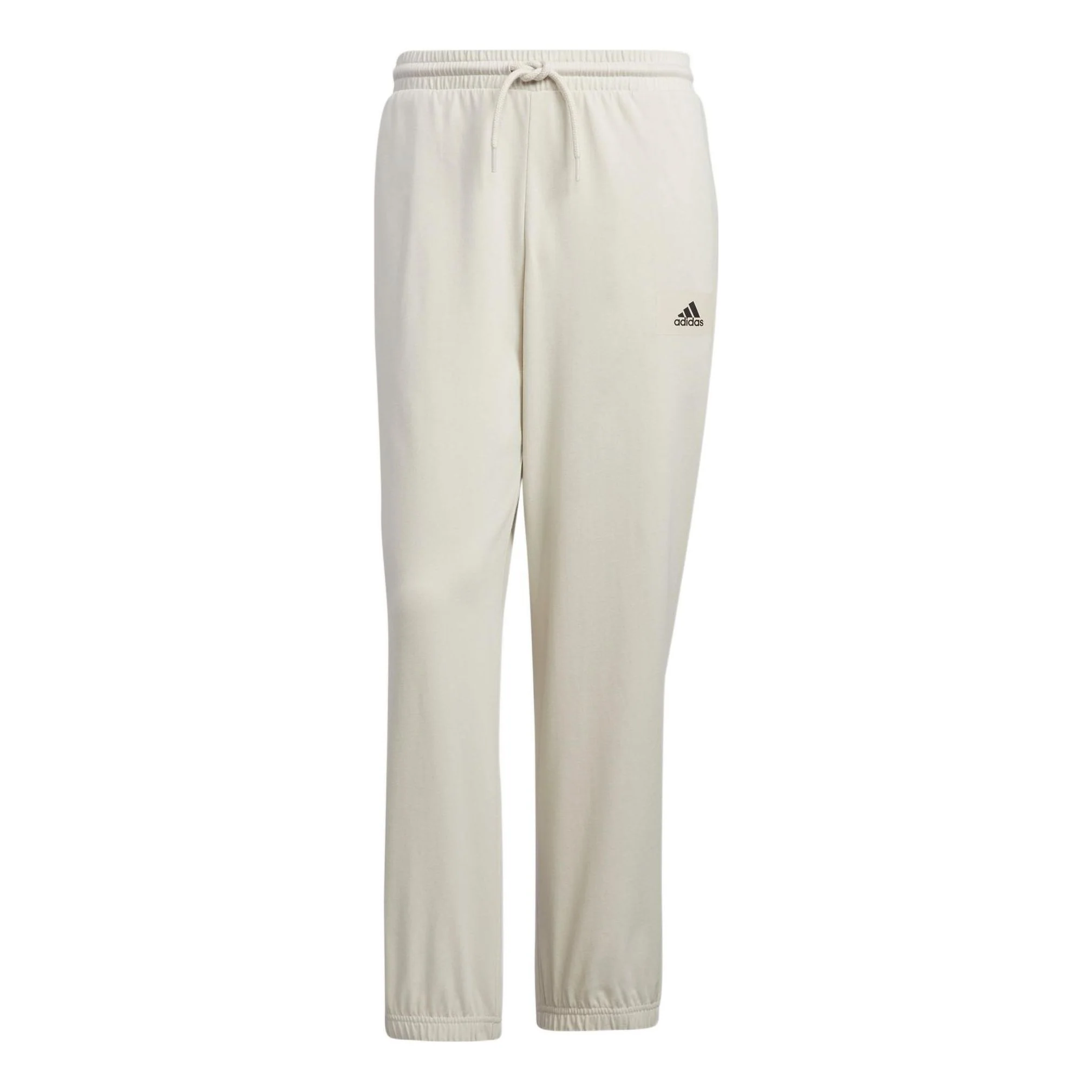 Men's adidas Logo Solid Color Long Sports Pants/Trousers/Joggers Autumn Khaki IC7839