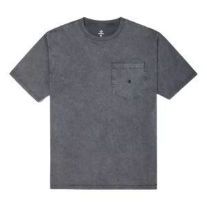 Converse Fashion Pocket T-Shirt Asia Sizing 'Dark Grey' 10021491-A02