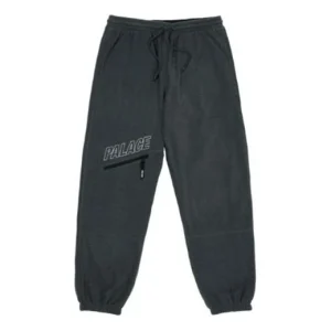 Palace Polar Grid Reverse Bottoms 'Black' P21JG011