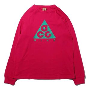 Nike Lab ACG Long-Sleeve T-Shirt 'Sport Fuchsia Lucid Green' BQ7203-607
