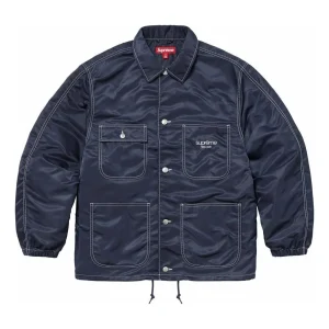 Supreme Nylon Chore Coat 'Navy' SUP-SS24-139