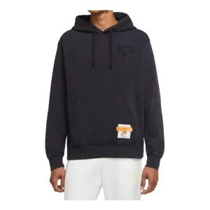 Nike Drip Wash With Print Hoodie 'Washed Black' DC2726-010