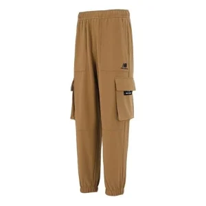 New Balance Fleece Cargo Pants Asia Sizing 'Tan' AMP14314-OV