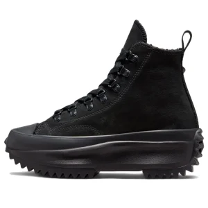 Converse Run Star Hike High 'Triple Black Sherpa' 173096C