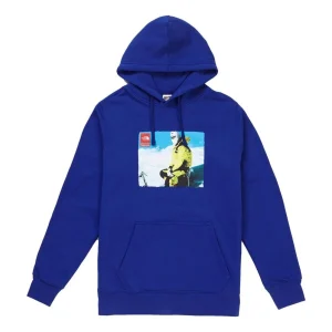 Supreme FW18 The North Face Photo Hooded Sweatshirt Royal SUP-FW18-1028