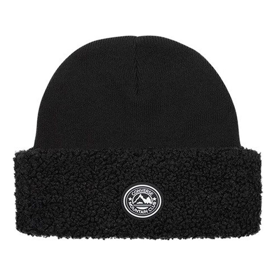 Converse Sherpa-style Beanie 'Black' 10018021-A01